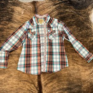 Cowgirl Legend Rodeo Button Down